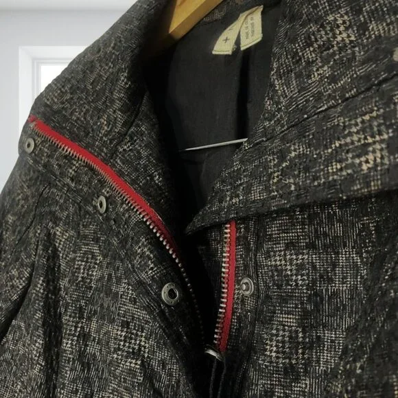 Free People We The Free Size 2 Jacket Parka Utility Snap Zip Pockets - Picture 7 of 13